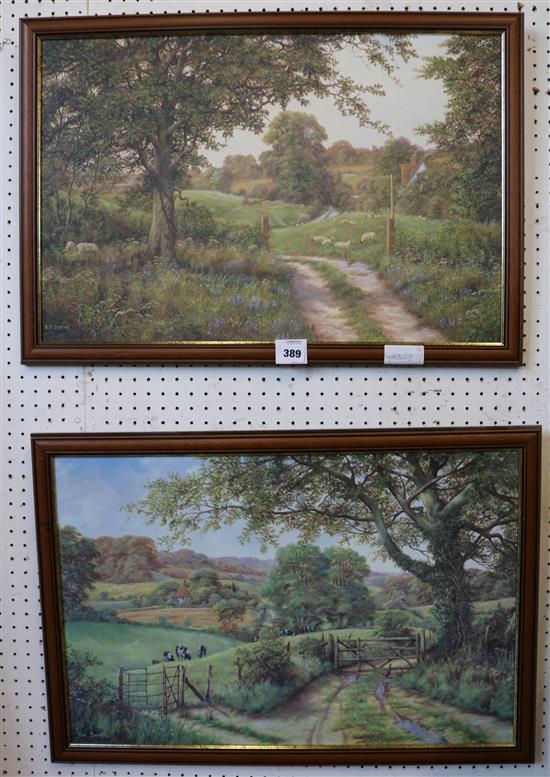 Ron Beaton - pair prints landscapes